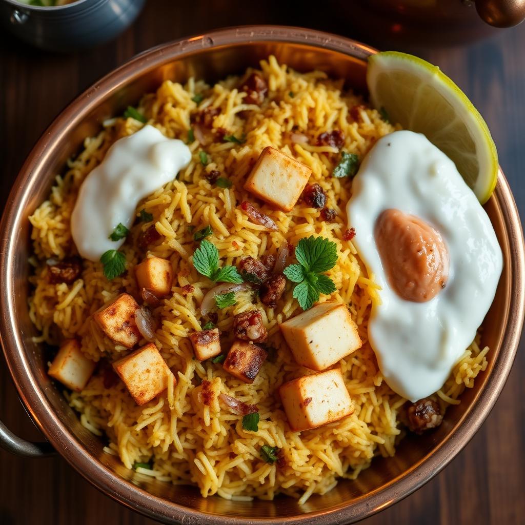 Paneer Dum Biryani